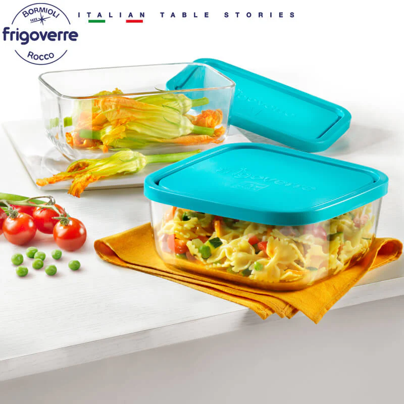 15x15cm - Frigoverre Classic Contenitore Per Alimenti Quadrato - Image 2