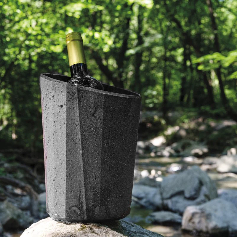 Ø 16.3 x H 23  cm - Kodama Secchiello Champagne Per 1 Bottiglia In EcoRec - Image 4