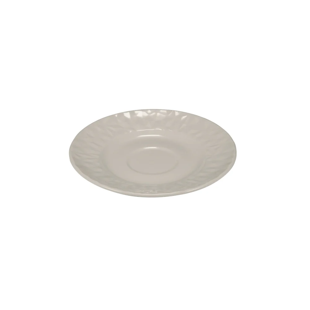 16.5 cm - Hesperis Piattino Tazza Brodo In Porcellana Set 6 Pz