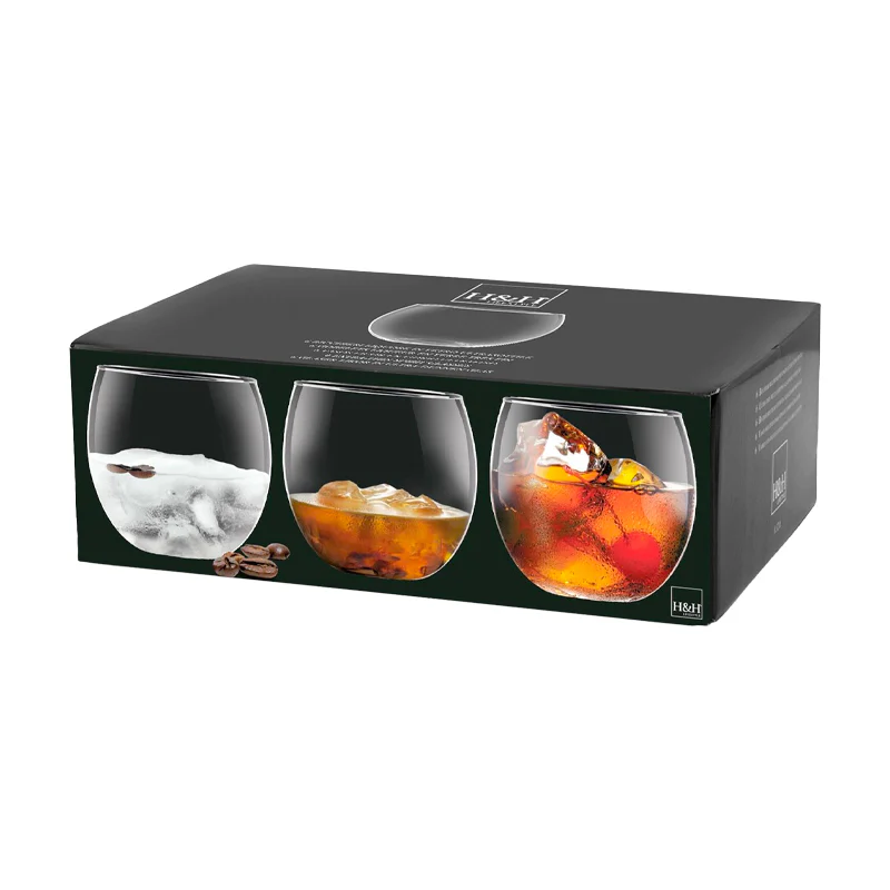 16 cl - Bubbly Bicchiere Liquore in Vetro - Set 6 Pezzi - Image 3