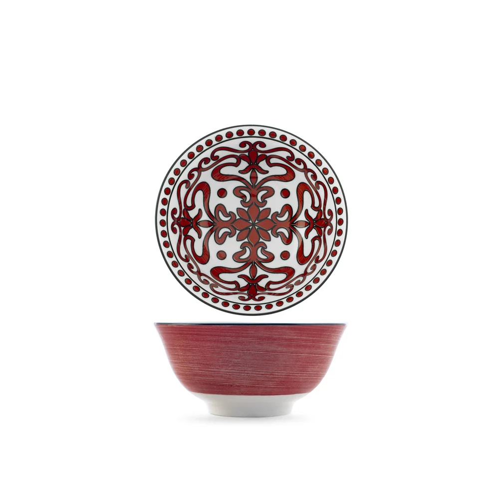 16 cm - Nomad Bruno Barbieri Coppa Poke Texture Assortite In Porcellana Premium - Set 6 Pz - Image 2