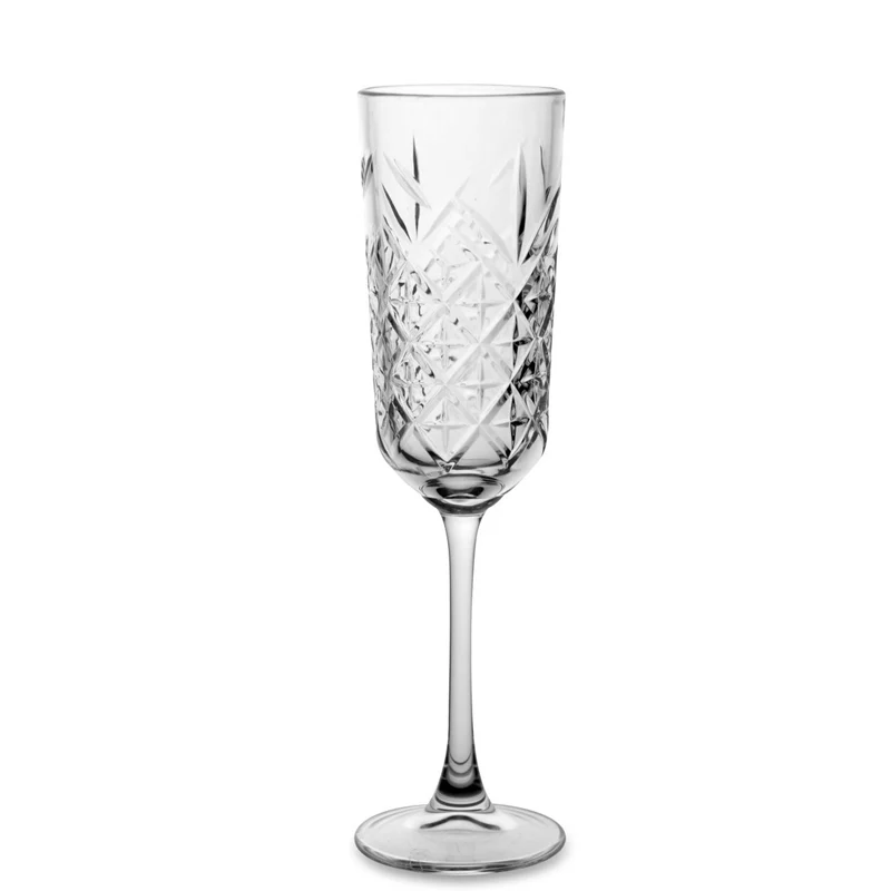 17.5 cl - Timeless Calice Flute in Vetro Temperato - Set 12 Pezzi - Image 3