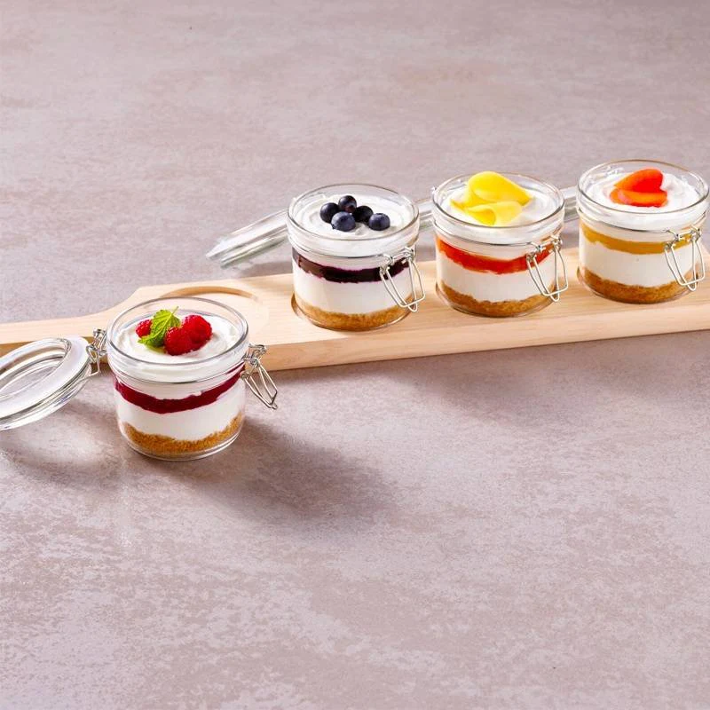 17.6 cl Happy Hour Coppette per Aperitivo Con Supporto Vassoio In Legno - Set 5 Pz - Image 2