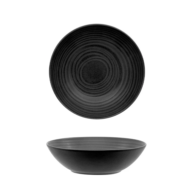 17 cm - Lace Insalatiera In Stoneware - Set 4 Pz - Image 3