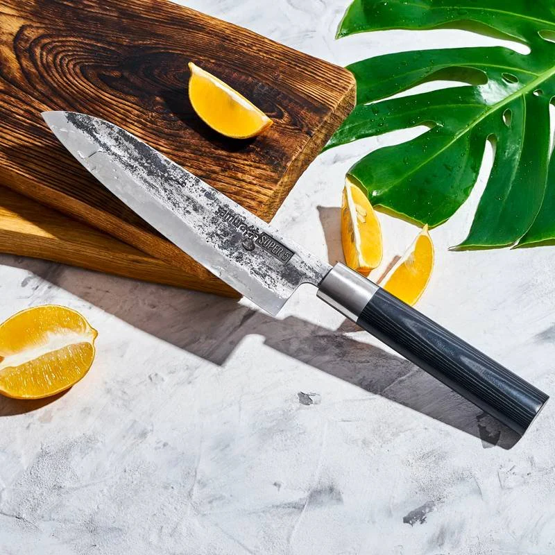 18.2 cm - Super 5 Coltello Santoku In Acciaio Inox - Image 2