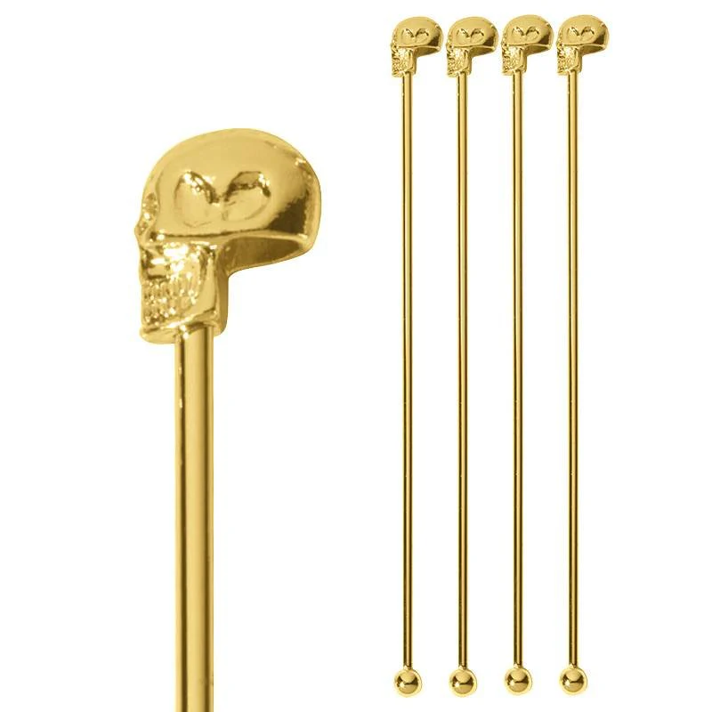 18.5 cm - Bar Happy Hour Bar Spoon Scarpa In Acciaio Inox Set 4 Pz