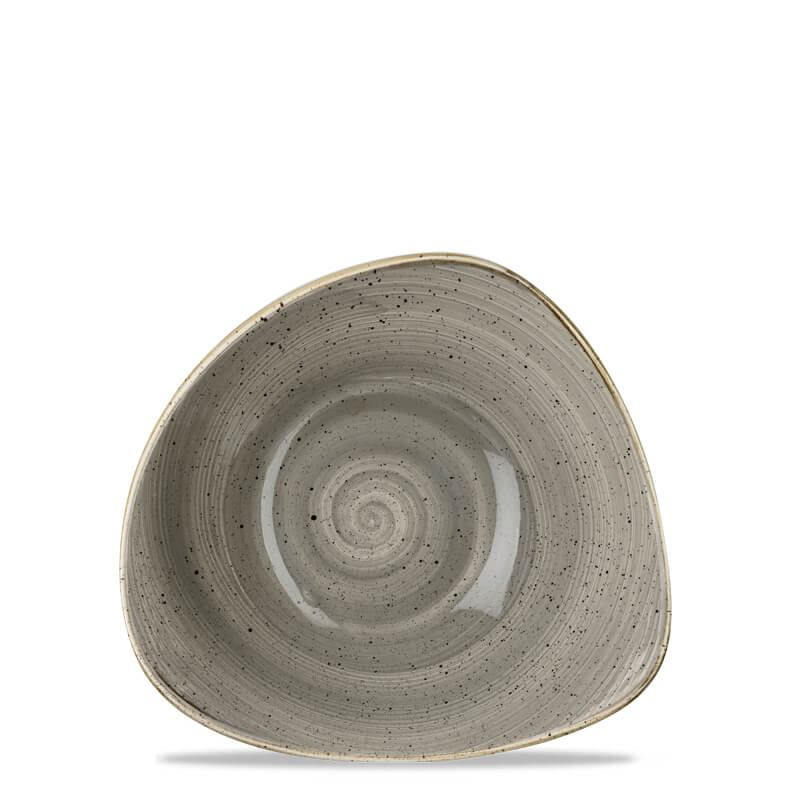 18.5x18.5 cm - Stonecast Piatto Fondo Triangolare In Porcellana Vetrificata - Image 16