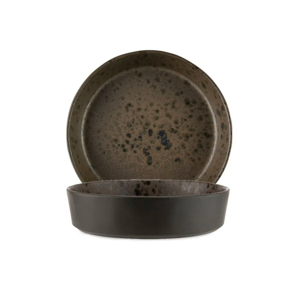 18 cm - Phobos Piatto Fondo In Stoneware Set 6 Pz - Image 3