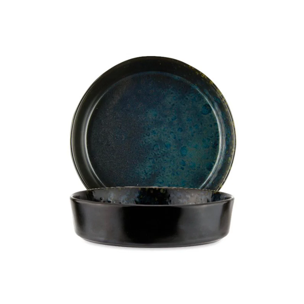 18 cm - Phobos Piatto Fondo In Stoneware Set 6 Pz - Image 4