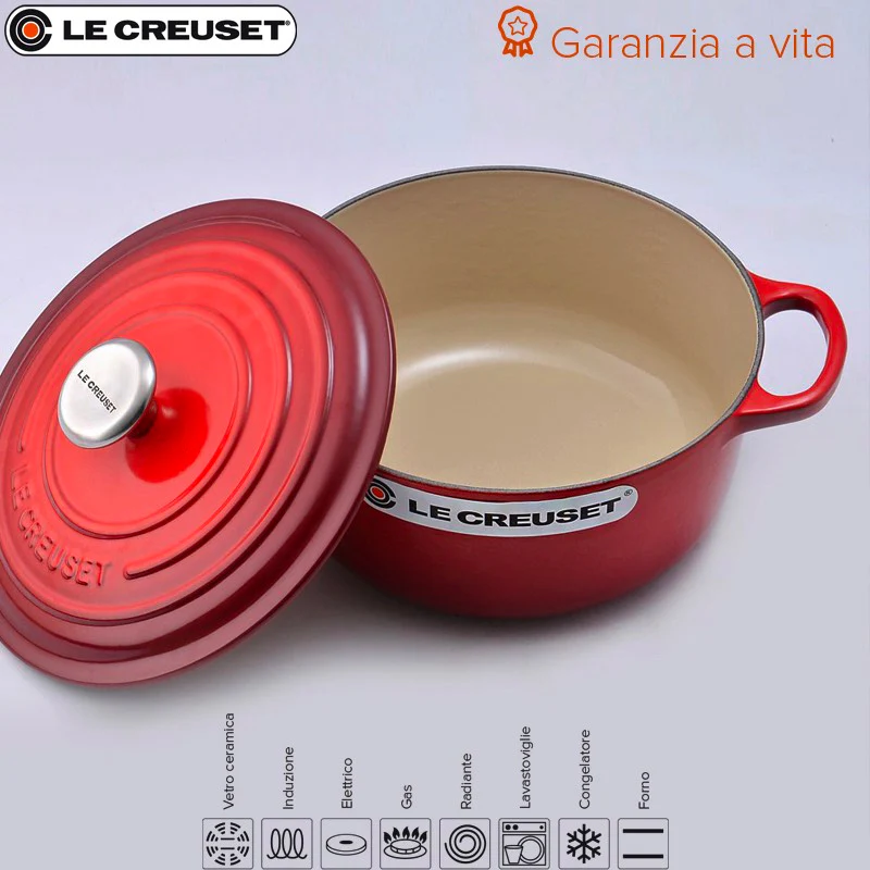 18 cm - Cocotte Evolution Casseruola Rotonda In Ghisa - Image 6