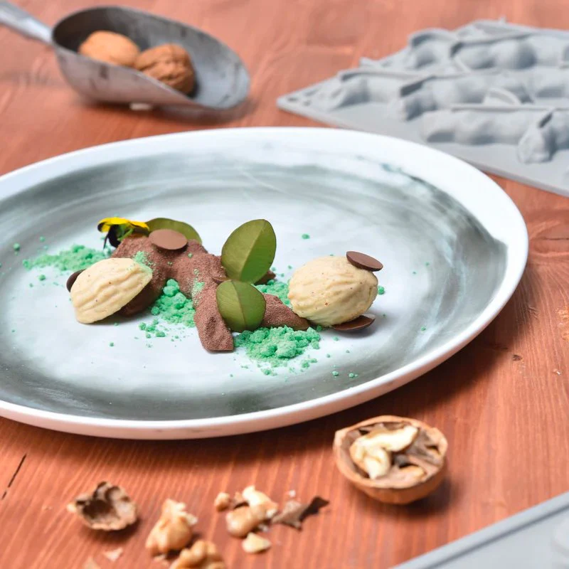 18 Forme - Gourmand Stampo Decorazioni Noci In Silicone - Image 2