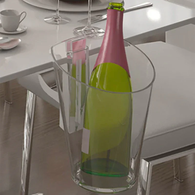 Ø 18 x H 19 cm - Marea Secchiello Champagne In Acrilico - Image 2