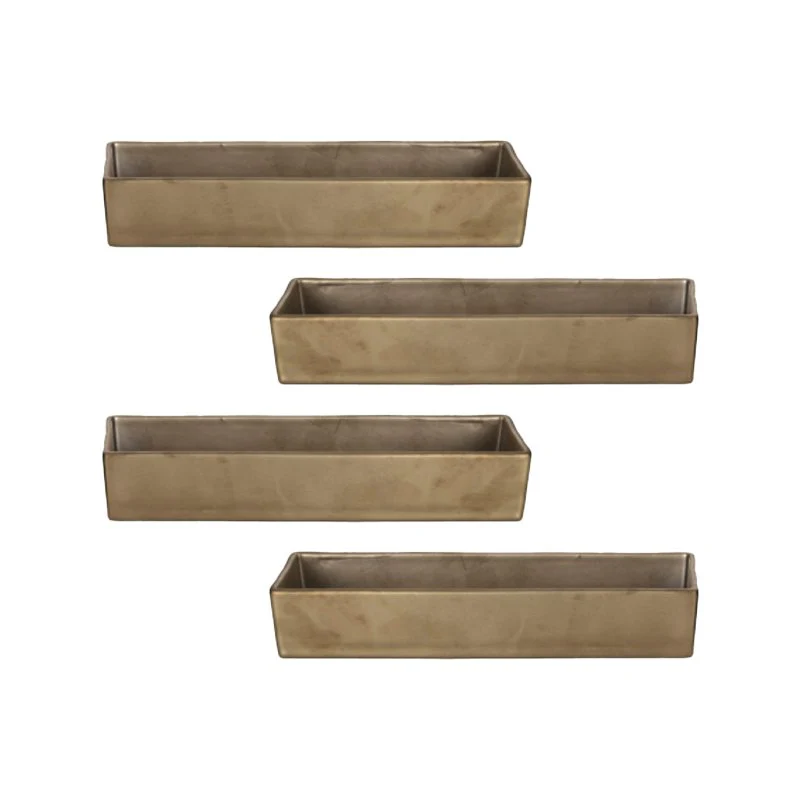 18x6 cm - Etna Coppetta In Porcellana - Set 4 Pz - Image 2