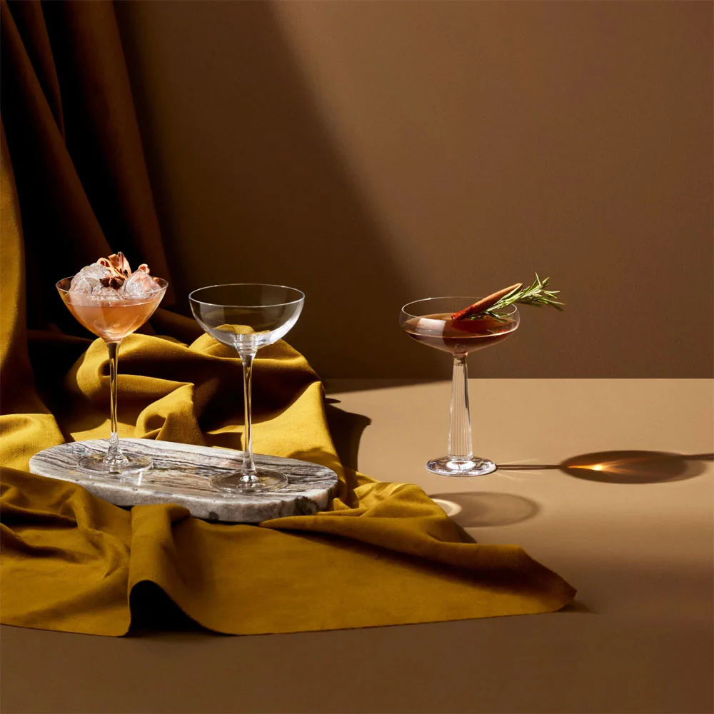19.5 cl - Hepburn Calici Cocktail Coupe In Vetro Set 6 Pz - Image 5