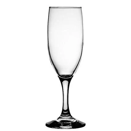 19 cl - Bistro Calice Flute in Vetro - Set 12 Pezzi
