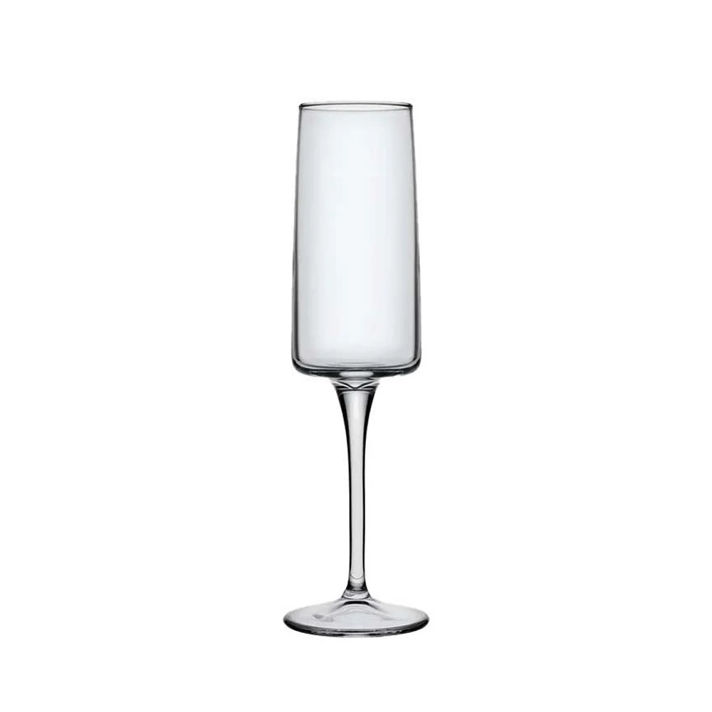19 cl - Iconic Calice Flute In Vetro Set 6 Pz