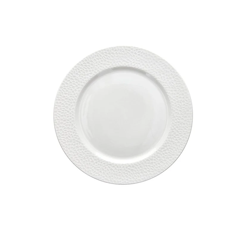 19 cm - Golf Piatto Frutta Dessert In Porcellana - Set 6 Pz