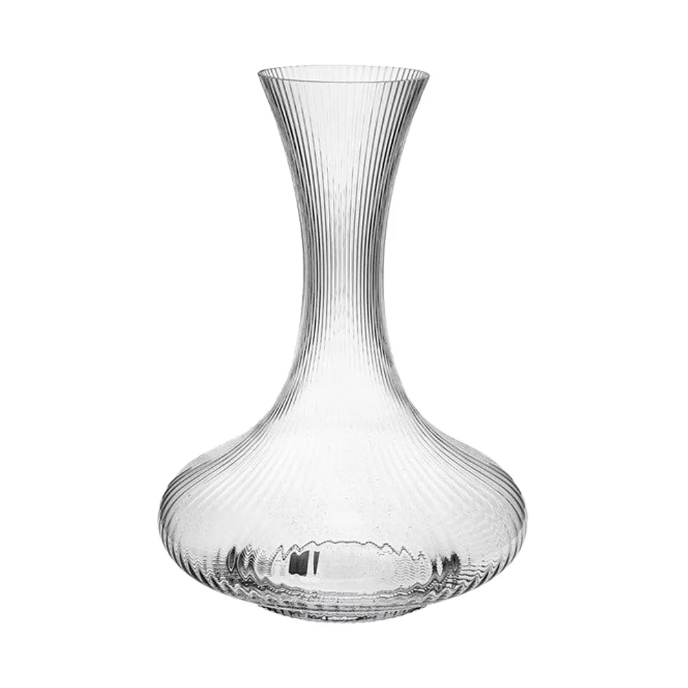 195 cl - Decanter Taglio Dritto In Vetro Soffiato - Image 2