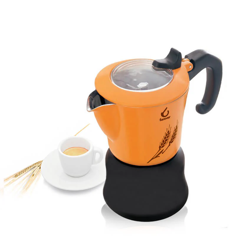 2 Tz - Miss Orzo Caffettiera Orzo In Alluminio