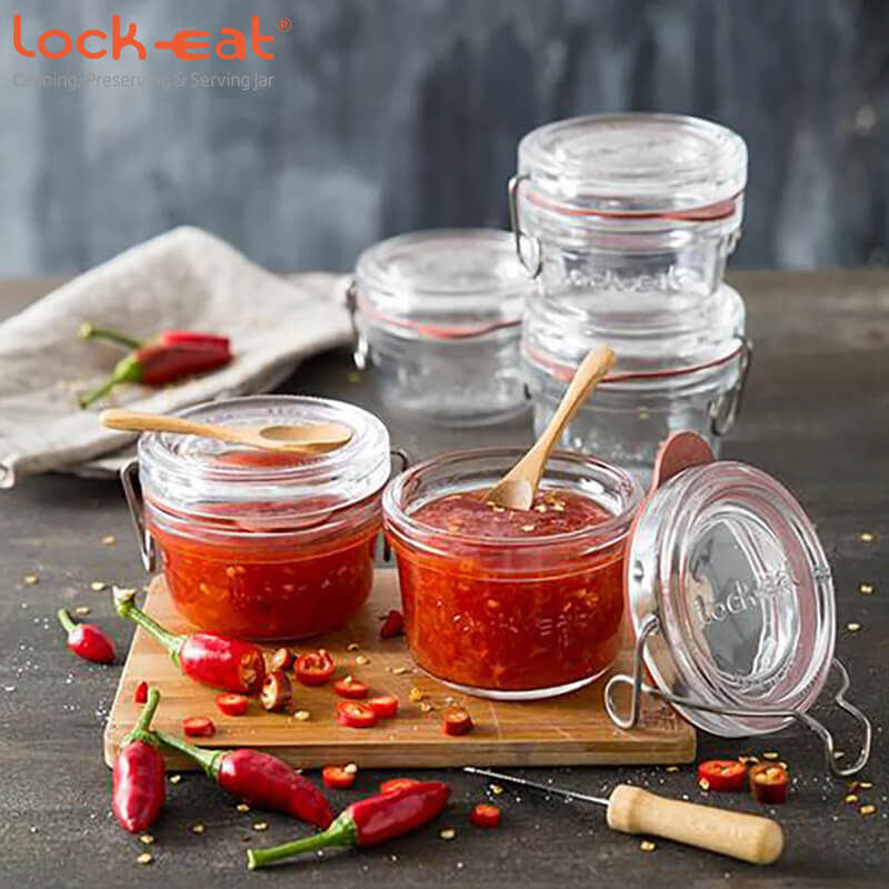 20 cl - Lock Eat Vasetto Ermetico in Vetro - Set 24 Pezzi - Image 2