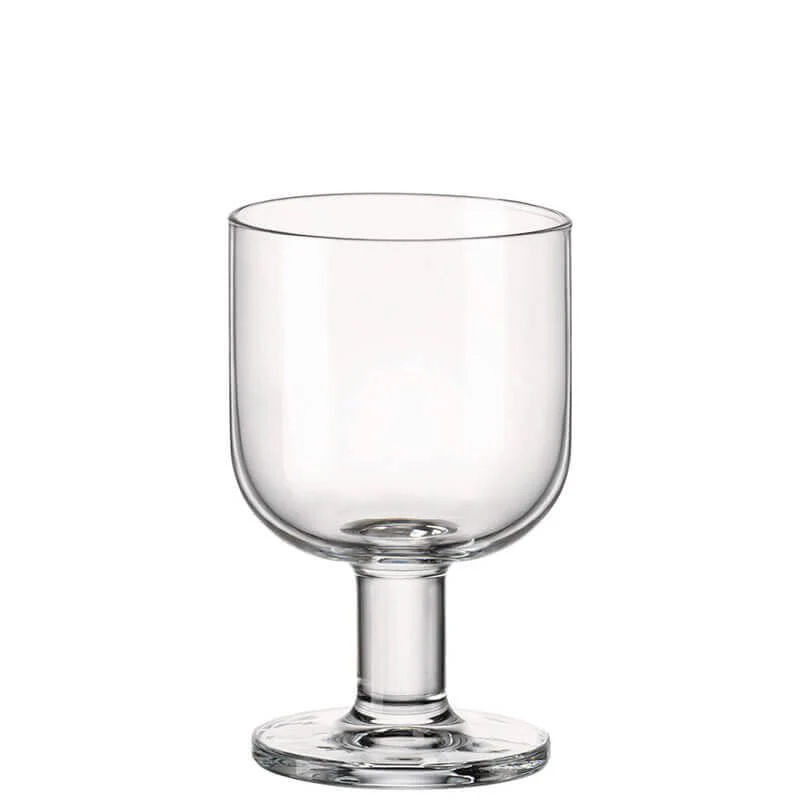 20 cl - Hosteria Calice Vino Bianco in Vetro Temperato - Set 6 Pezzi