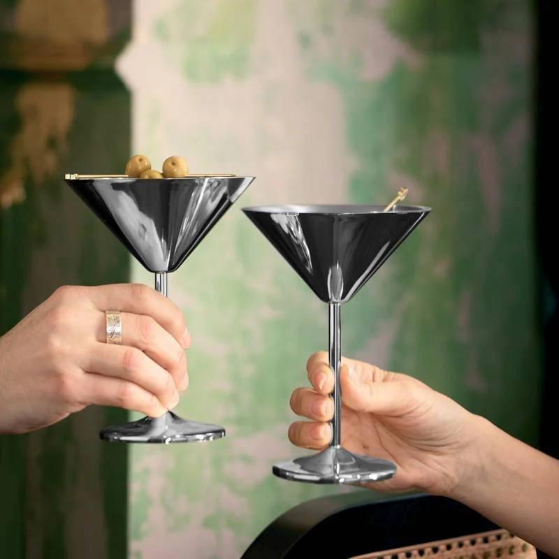 20 cl - Calice Martini In Acciaio Inox - Image 6