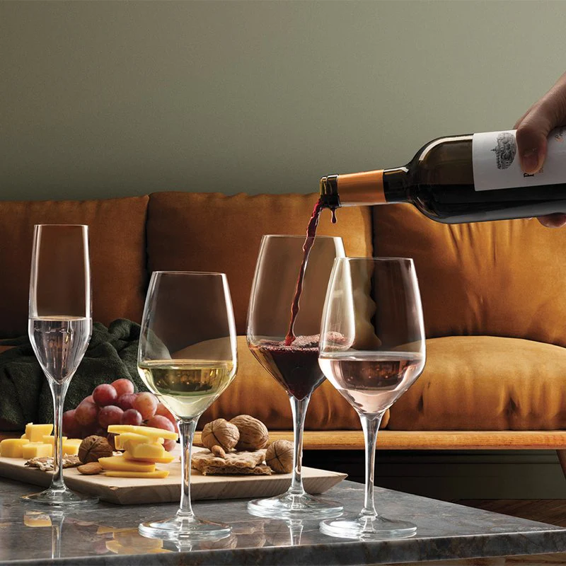 20 cl - Napa Calice Flute in Vetro - Set 6 Pezzi - Image 3