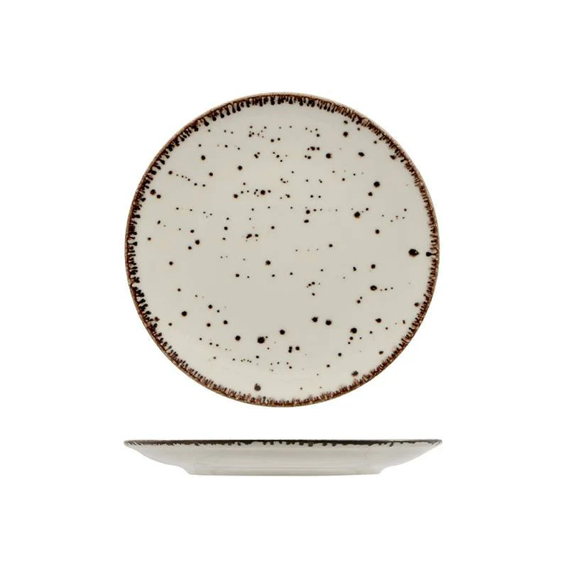 20 cm - Cromya Cream Piatto Fondo In Porcellana