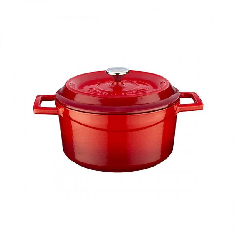 20 cm - Casseruola Rotonda In Ghisa Smaltata