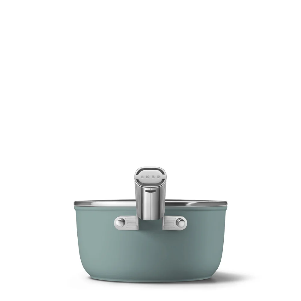 20 cm - Cookware Casseruola Alta Con Manico Antiaderente Ceramico In Alluminio Con Coperchio - Image 15