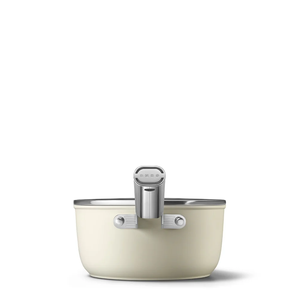 20 cm - Cookware Casseruola Alta Con Manico Antiaderente Ceramico In Alluminio Con Coperchio - Image 3