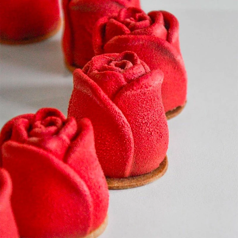 20 Forme - Romance Stampo Decorazioni Boccioli In Silicone - Image 3