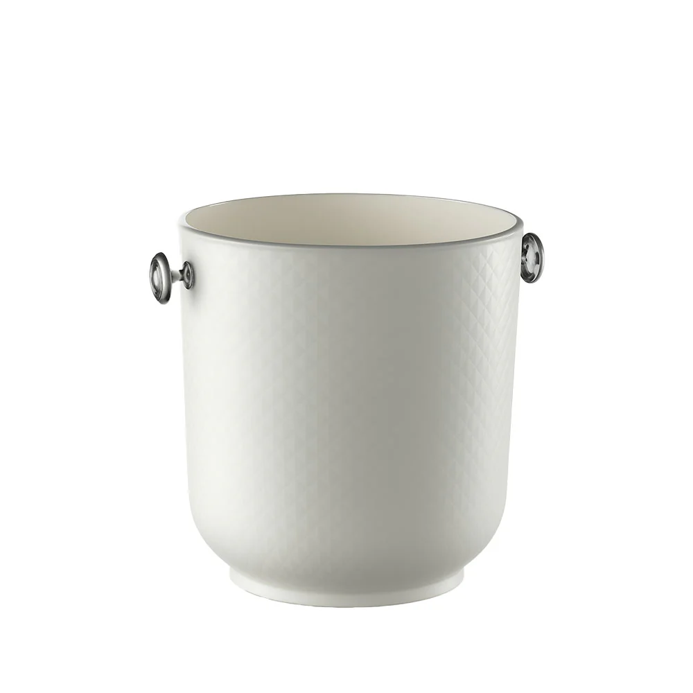Ø 20 x h 20.5 cm - Diamante Secchiello Champagne In Propilene - Image 3