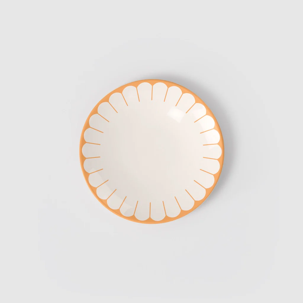 21.2 cm - Fleur Piatto Dessert In Porcellana Premium Set 6 Pz - Image 5