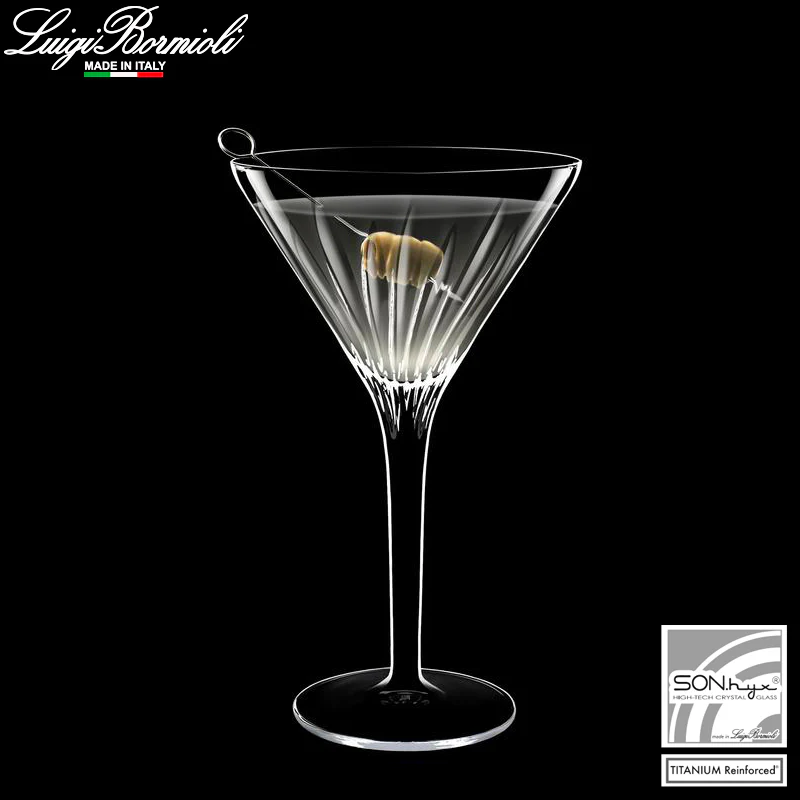 21.5 cl - Mixology Bicchiere Martini in Vetro - Set 6 Pezzi - Image 2