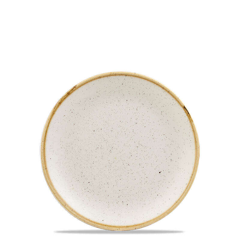 21.7 cm - Stonecast Piatto Frutta Dessert Rotondo In Porcellana Vetrificata