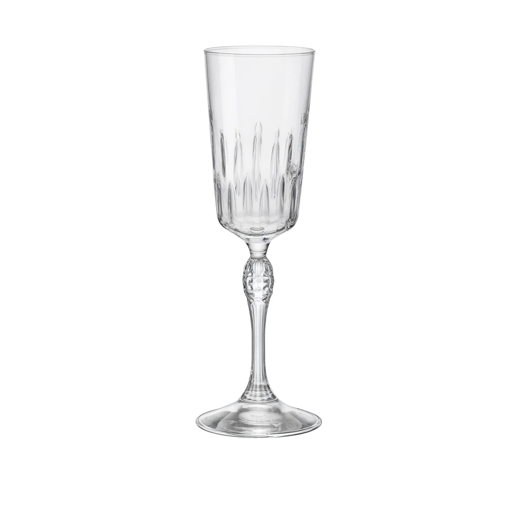 21 cl - Celebrazione Calice Flute In Vetro Set 12 Pz