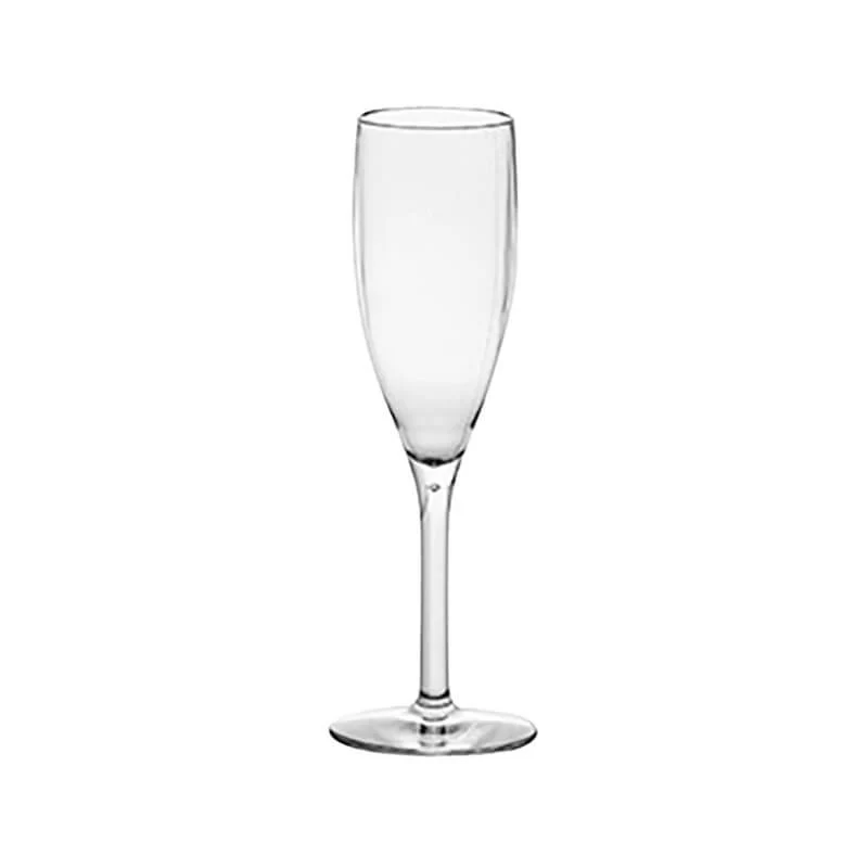 21 cl - Party Calice Flute In SAN - Set 12 Pz