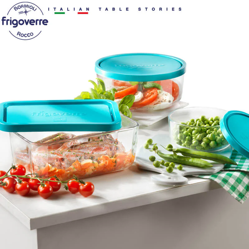21x13 cm - Frigoverre Classic Contenitore Per Alimenti Rettangolare - Image 2