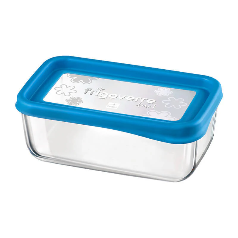 21x13 cm - Frigoverre Fun Contenitore Per Alimenti Rettangolare In Vetro - Image 4