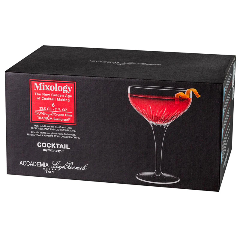 22.5 cl - Mixology Calice Cocktail in Vetro - Set 6 Pezzi - Image 4