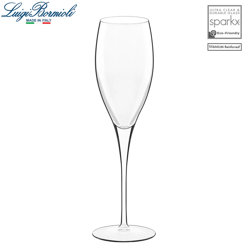 22 cl - Michelangelo Calice Flute in Vetro - Set 4 Pezzi - Image 3