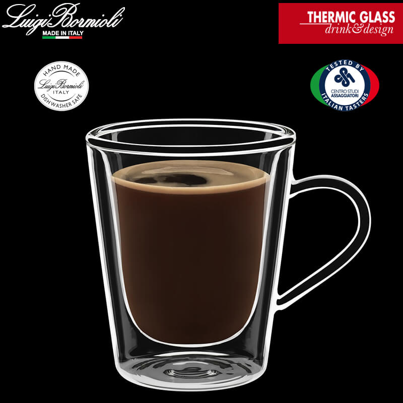 22 cl - Thermic Glass Tazzina Caffé in Vetro Borosilicato - Set 2 Pezzi - Image 3