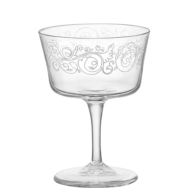 22 cl - Bartender Calice Fizz in Vetro - Set 6 Pezzi