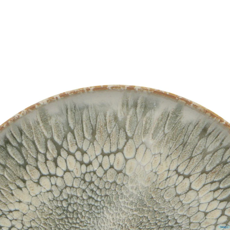 22 cm - Dust Piatto Piano In Stoneware - Set 4 Pz - Image 2