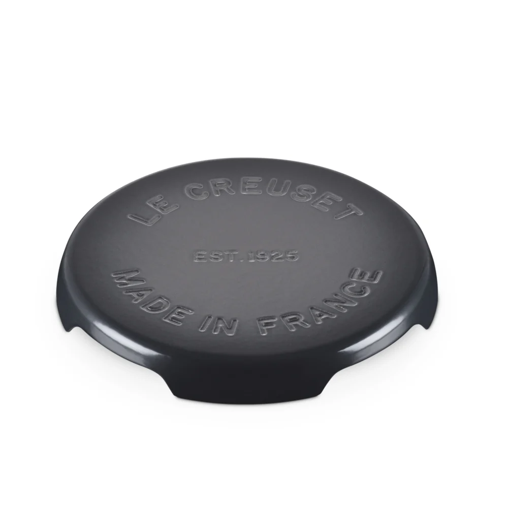 22 cm - BBQ Outdoor Evolution Sottopentola Rotonda In Ghisa Vetrificata