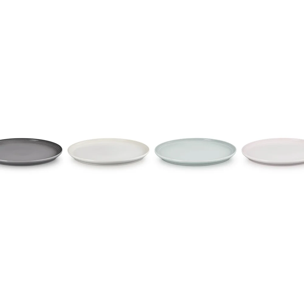 22 cm - Coupe Piatto Frutta In Gres Vetrificato - Set 4 Pz - Image 2