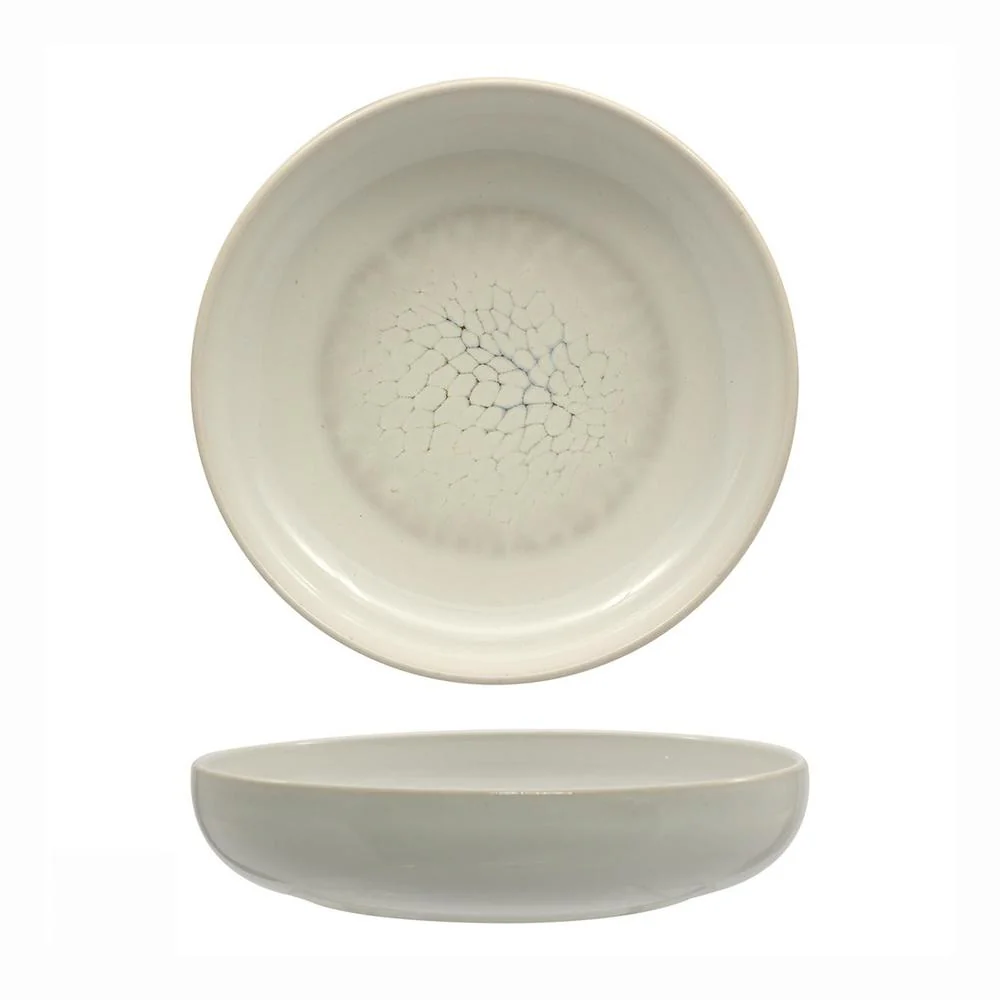 22 cm - Luz Piatto Fondo Coupe Decorato In Gres porcellanato Set 6 Pz