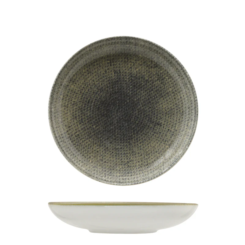 22 cm - Nail Piatto Fondo In Porcellana - Set 12 Pz - Image 2