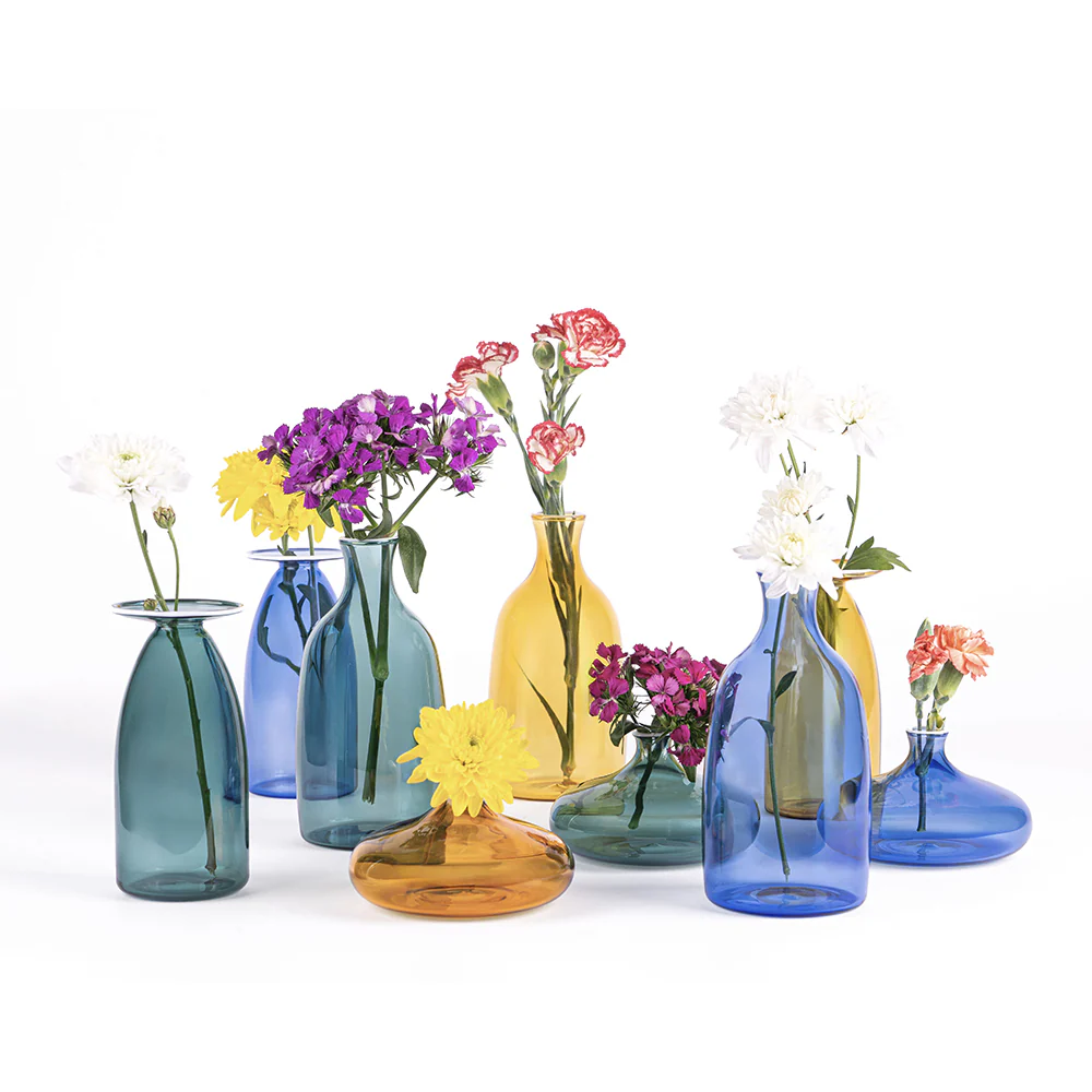 22 cm - Un Fiore Vaso Fiori In Vetro Borosilicato - Image 2